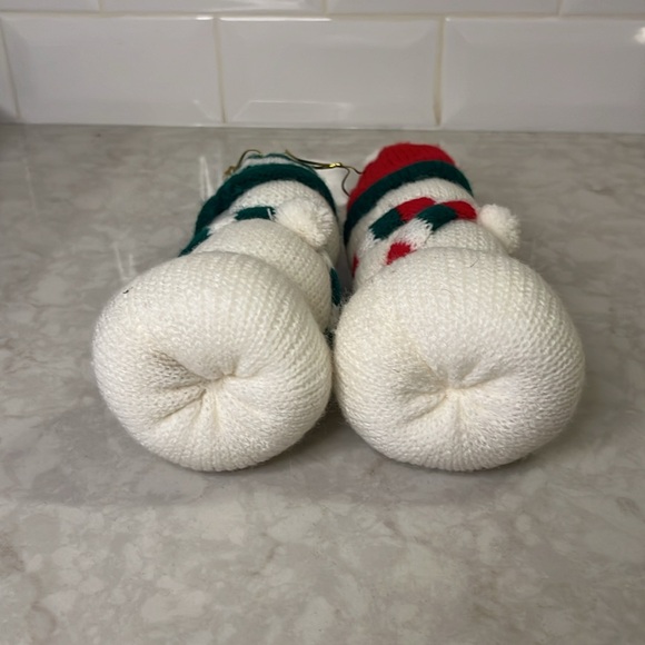 Collection of  two plush snowman knit with hangers - Picture 5 of 6